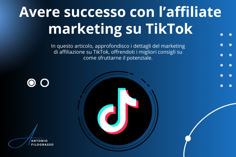 affiliate marketing su tiktok