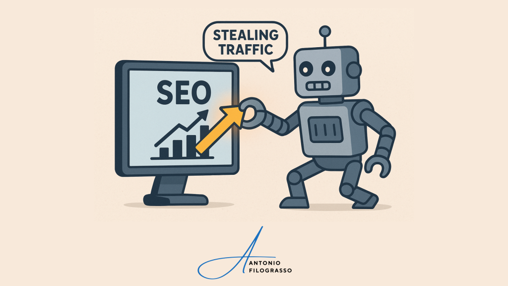 ai stealing seo traffic