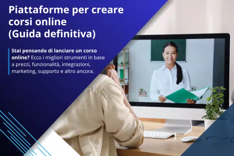 piattaforme per creare corsi online
